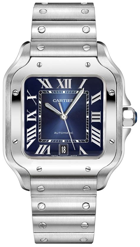 santos de cartier men's watch